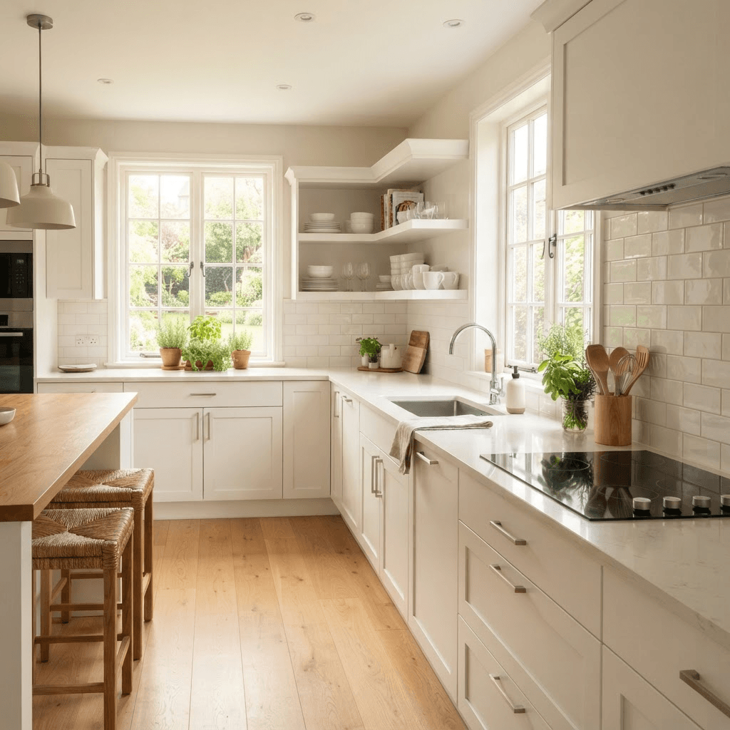 Example freshly cleaned residential kitchen